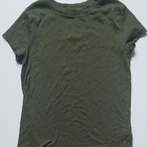 Olive Green Women's Top